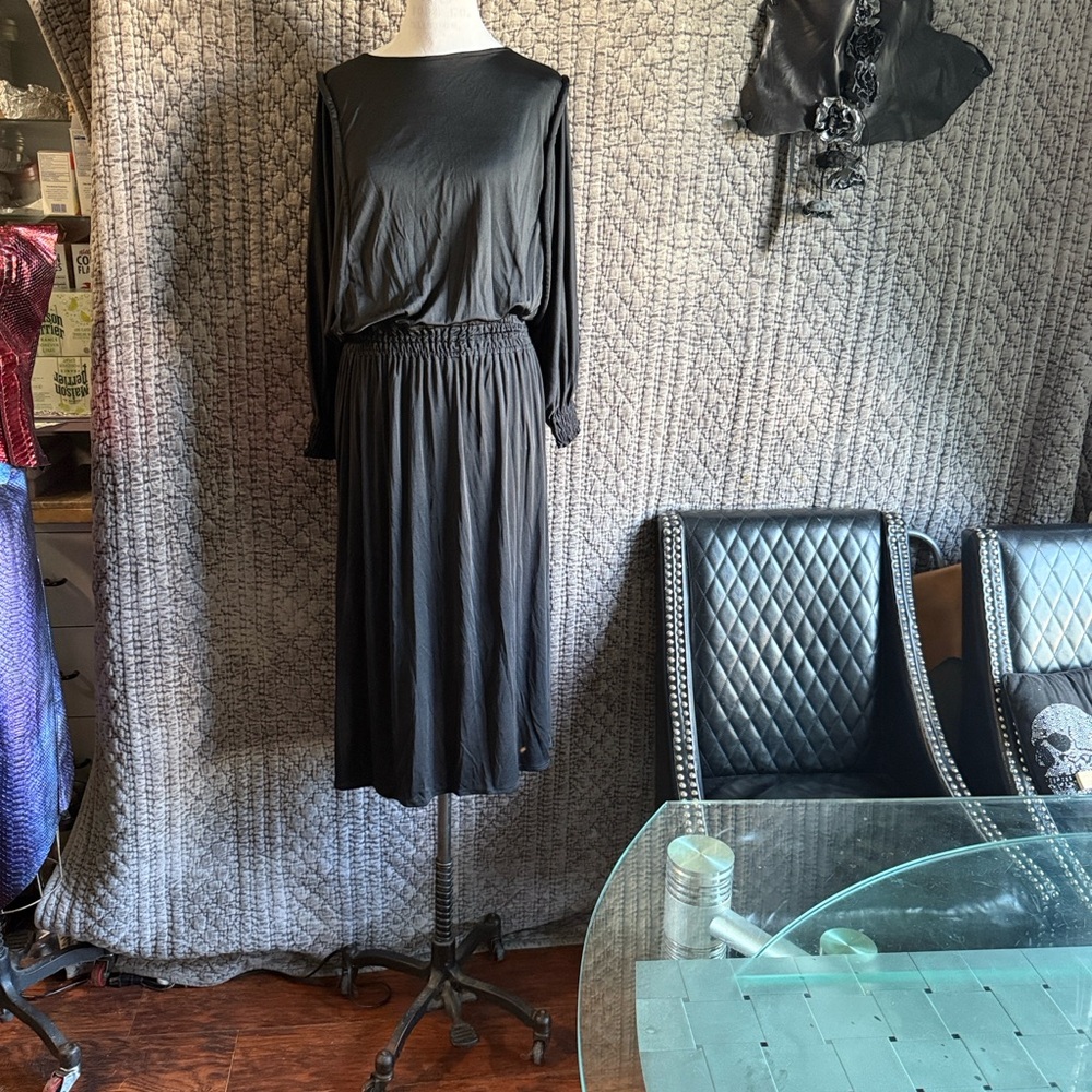 Elegant Black Women's Dress